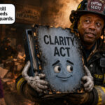 Featured image for How CLARITY Act survived a chaotic Senate markup after Warren, Banks and Democrats tried to slow it down
