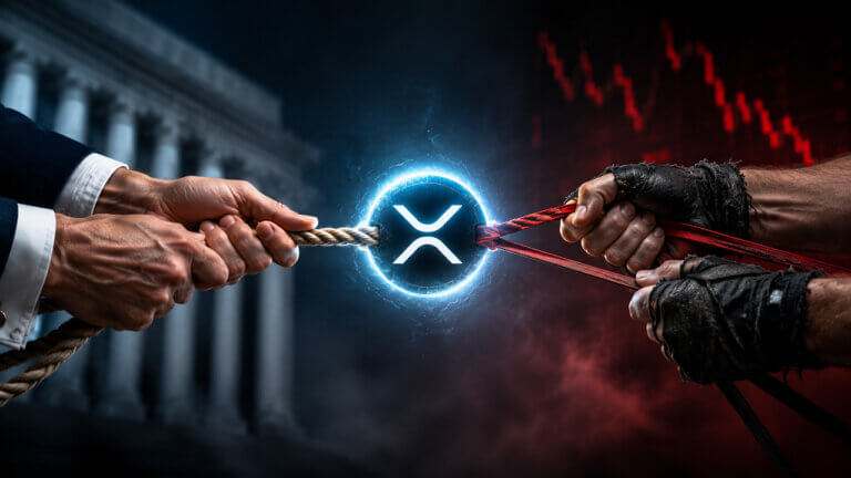 XRP caught in a tug-of-war as Wall Street accumulates while Binance traders continue betting on a price decline