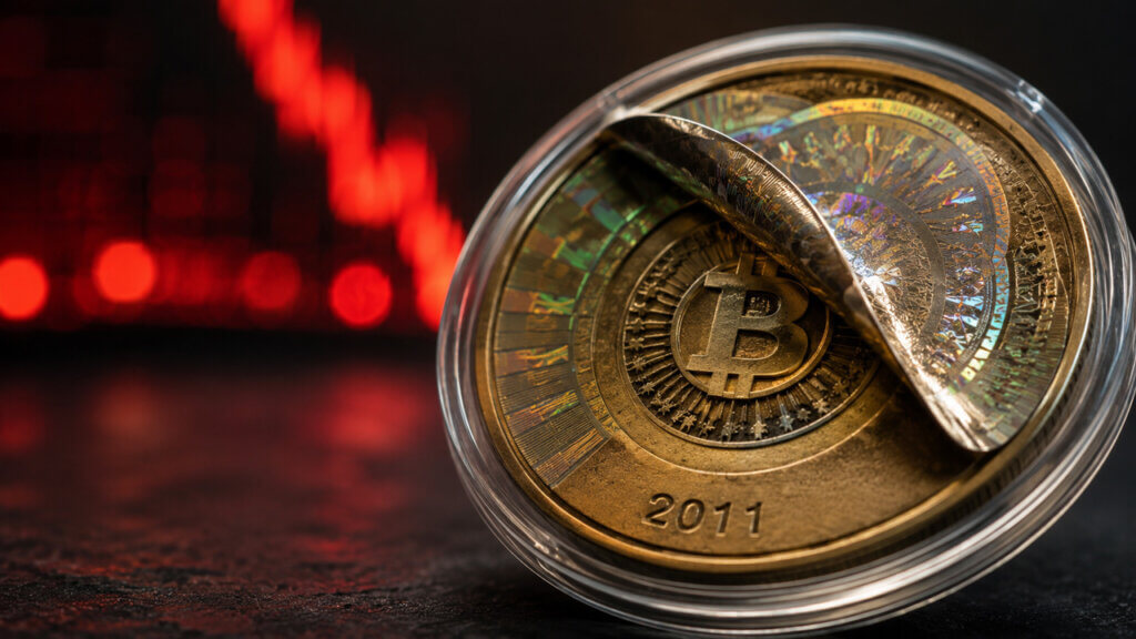 A 2011 physical Bitcoin loaded with 25 BTC was just unlocked during the $62k selloff