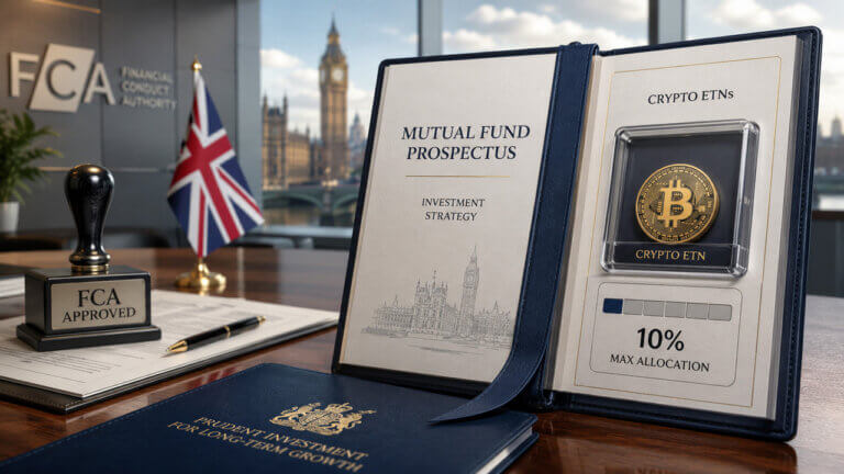 UK funds could soon add crypto ETNs, but FCA keeps exposure on a 10% leash
