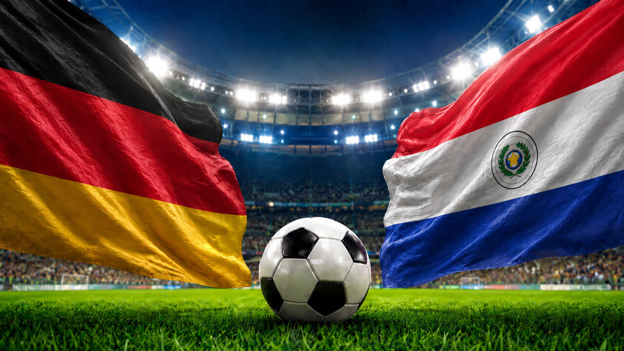 Germany vs. Paraguay prediction market image