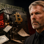 Featured image for Michael Saylor’s Bitcoin machine hits $8 billion cash wall as STRC crashes 25% below par
