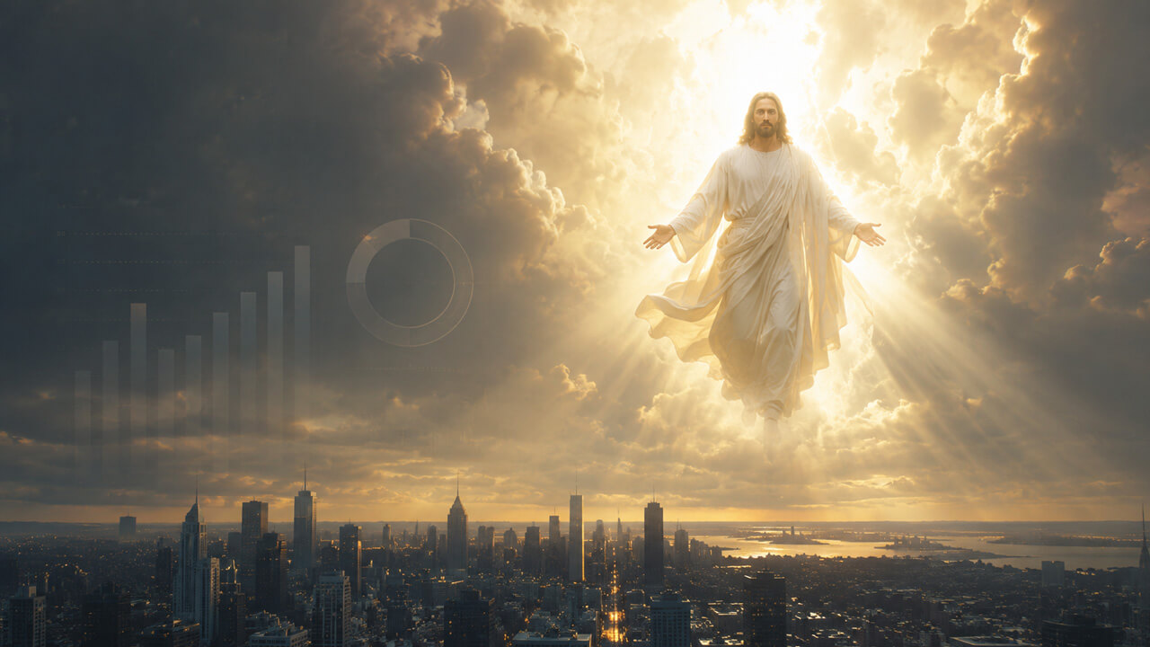 Will Jesus Christ return before 2027 prediction market image
