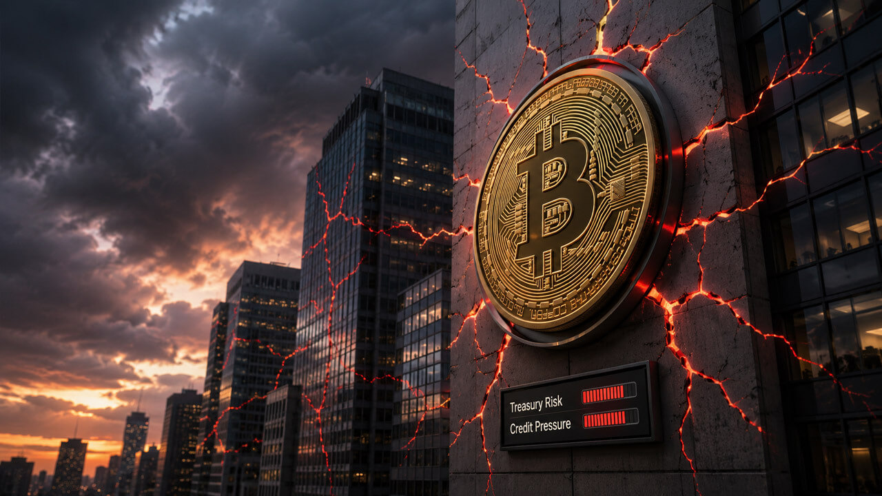 Bitcoin corporate credit pressure builds as treasury companies face rising funding stress