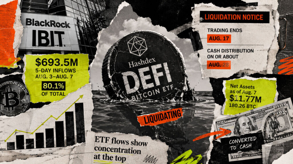 Hashdex gives DEFI holders until Aug. 17 after fund sheds 25% of shares