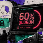 Featured image for Solana’s first governance vote nears with a live 60% quorum display error