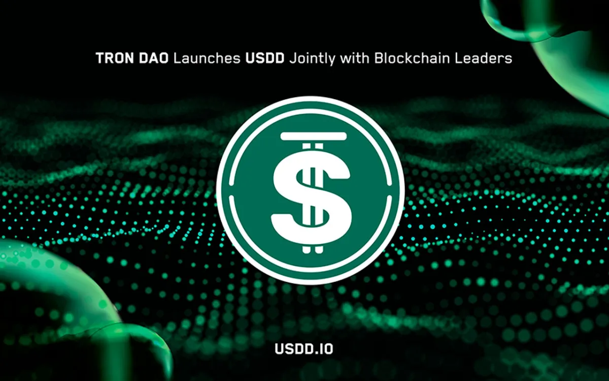 TRON DAO Launches USDD Jointly with Blockchain Leaders