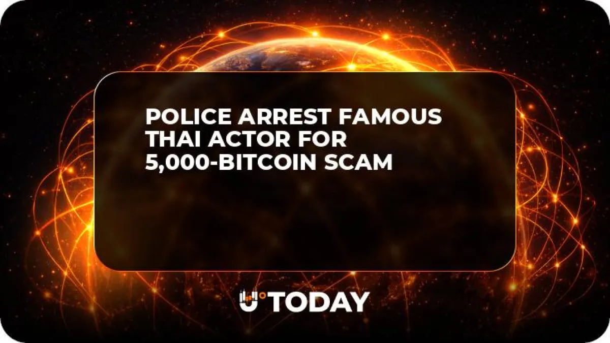Police Arrest Famous Thai Actor For 5,000-Bitcoin Scam