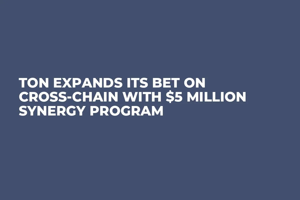 TON Expands Its Bet on Cross-Chain With $5 Million Synergy Program