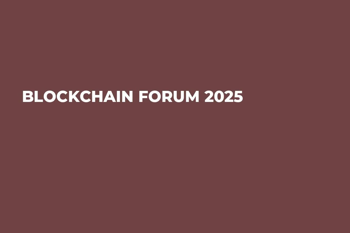 Blockchain Forum 2025