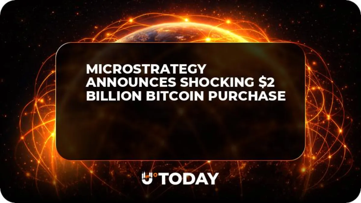 MicroStrategy Announces Shocking $2 Billion Bitcoin Purchase
