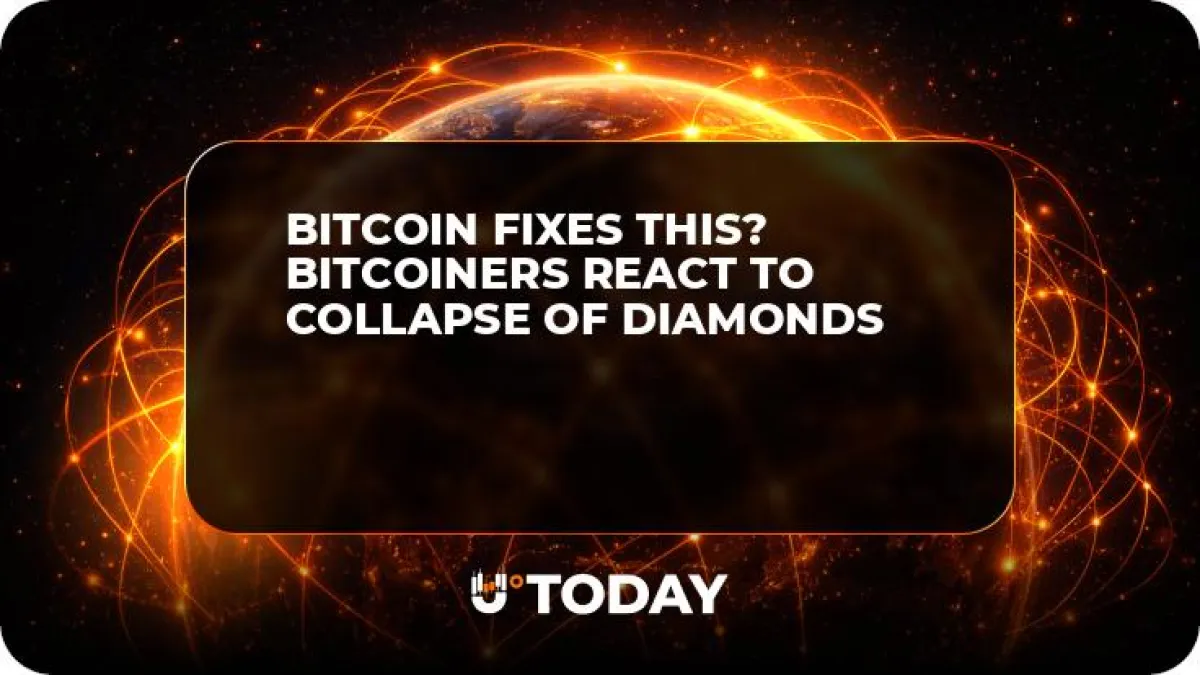 Bitcoin Fixes This? Bitcoiners React to Collapse of Diamonds 