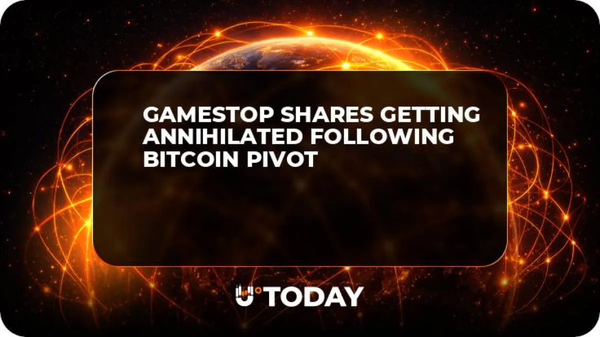 GameStop Shares Getting Annihilated Following Bitcoin Pivot