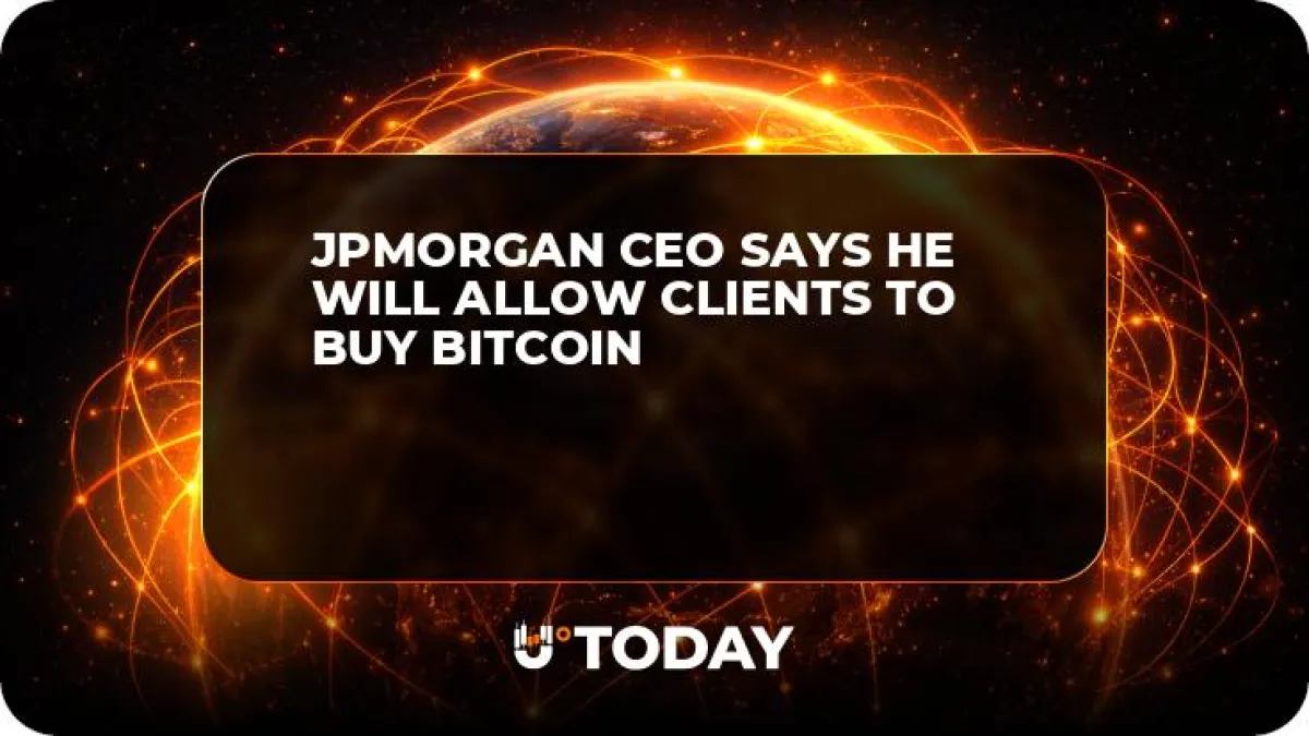 JPMorgan CEO Says He Will Allow Clients to Buy Bitcoin 