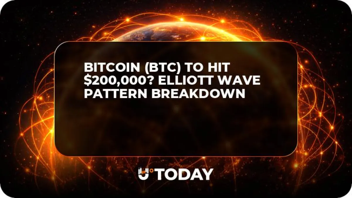 Bitcoin (BTC) to Hit $200,000? Elliott Wave Pattern Breakdown
