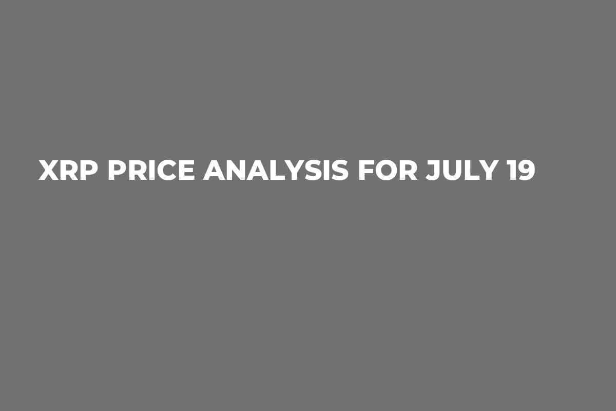 XRP Price Analysis for July 19