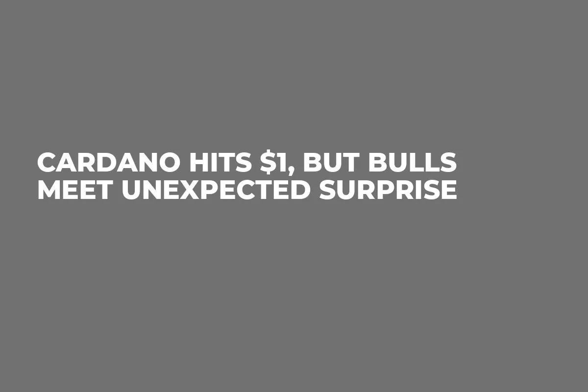 Cardano Hits $1, But Bulls Meet Unexpected Surprise