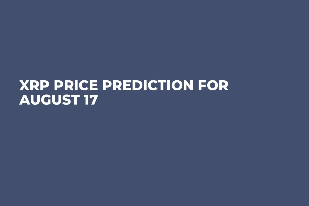 XRP Price Prediction for August 17