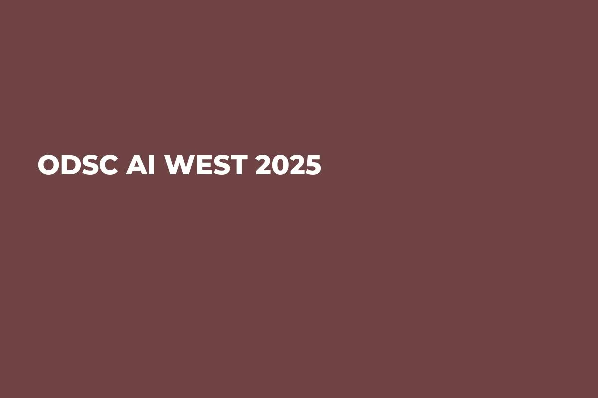 ODSC AI West 2025