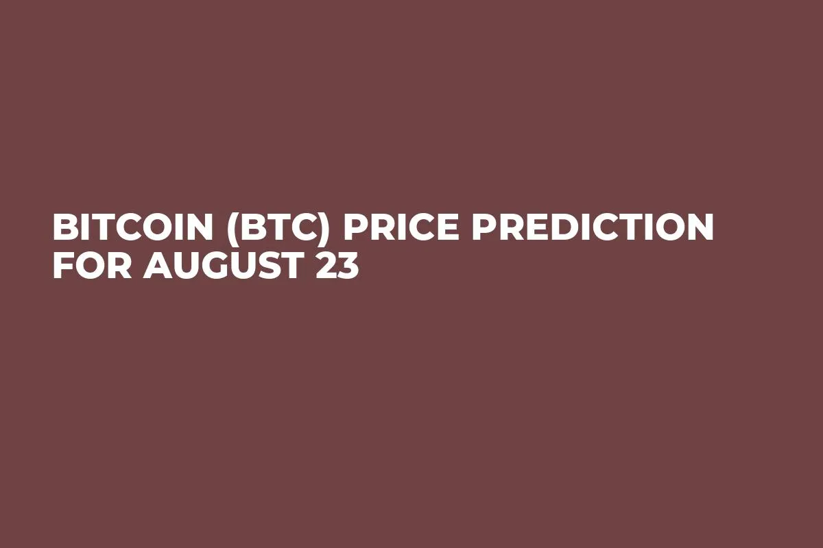 Bitcoin (BTC) Price Prediction for August 23