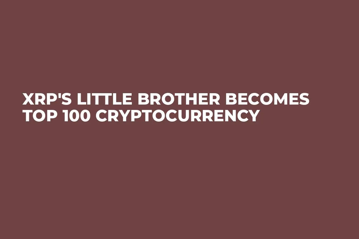 XRP's Little Brother Becomes Top 100 Cryptocurrency