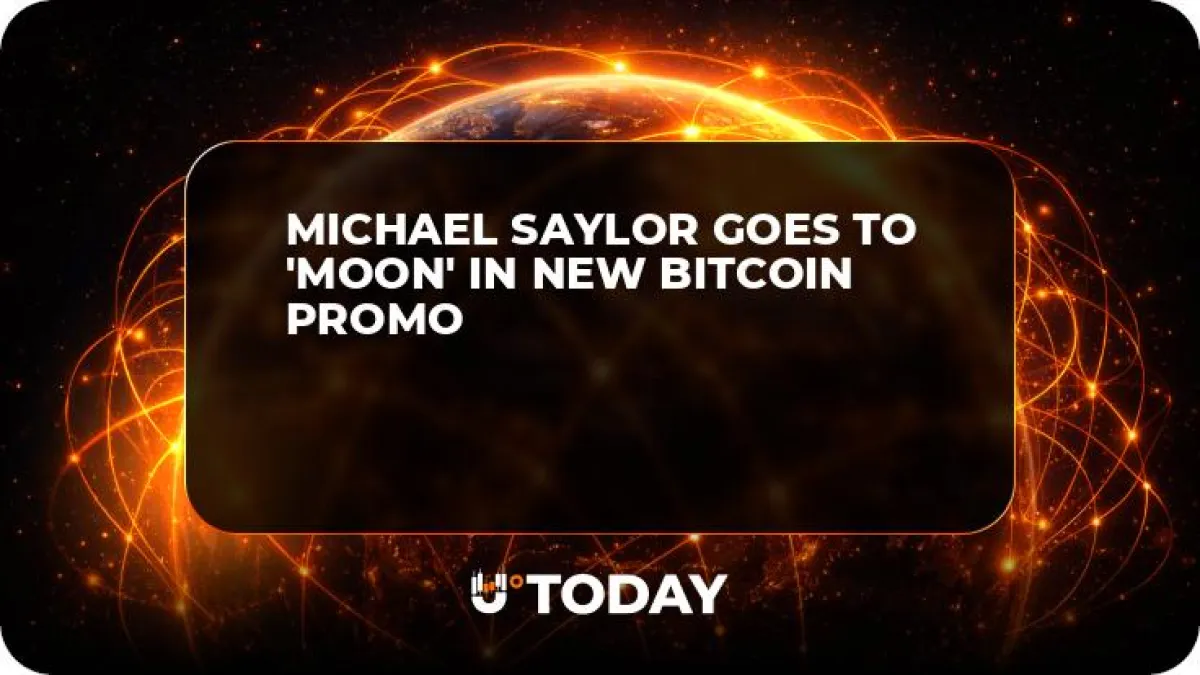 Michael Saylor Goes to 'Moon' in New Bitcoin Promo