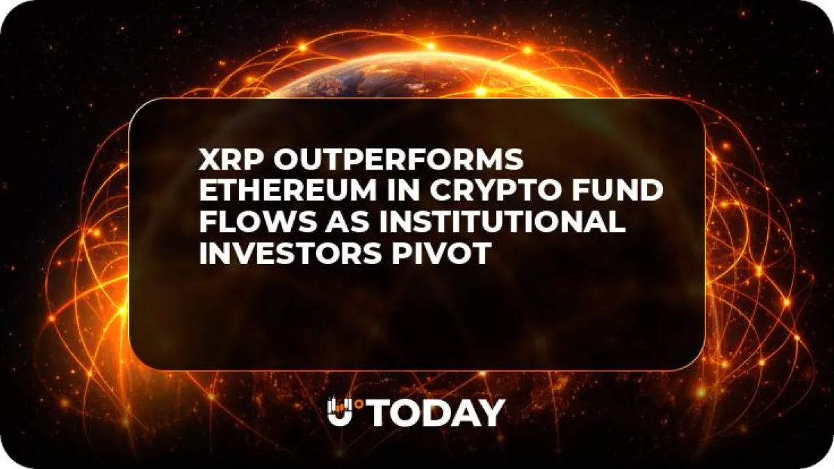 XRP Outperforms Ethereum in Crypto Fund Flows as Institutional Investors Pivot