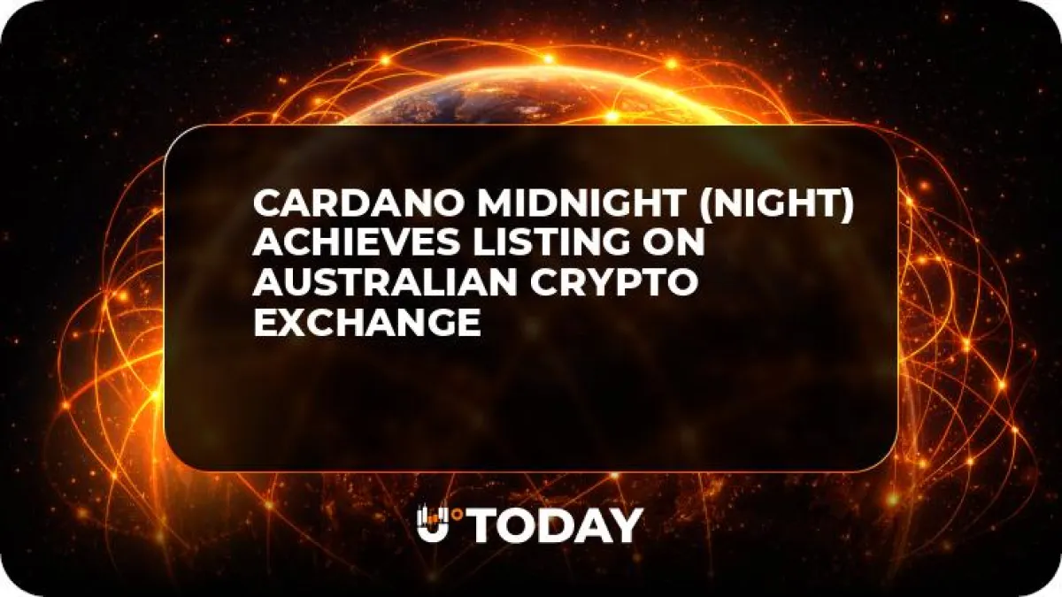 Cardano Midnight (NIGHT) Achieves Listing on Australian Crypto Exchange