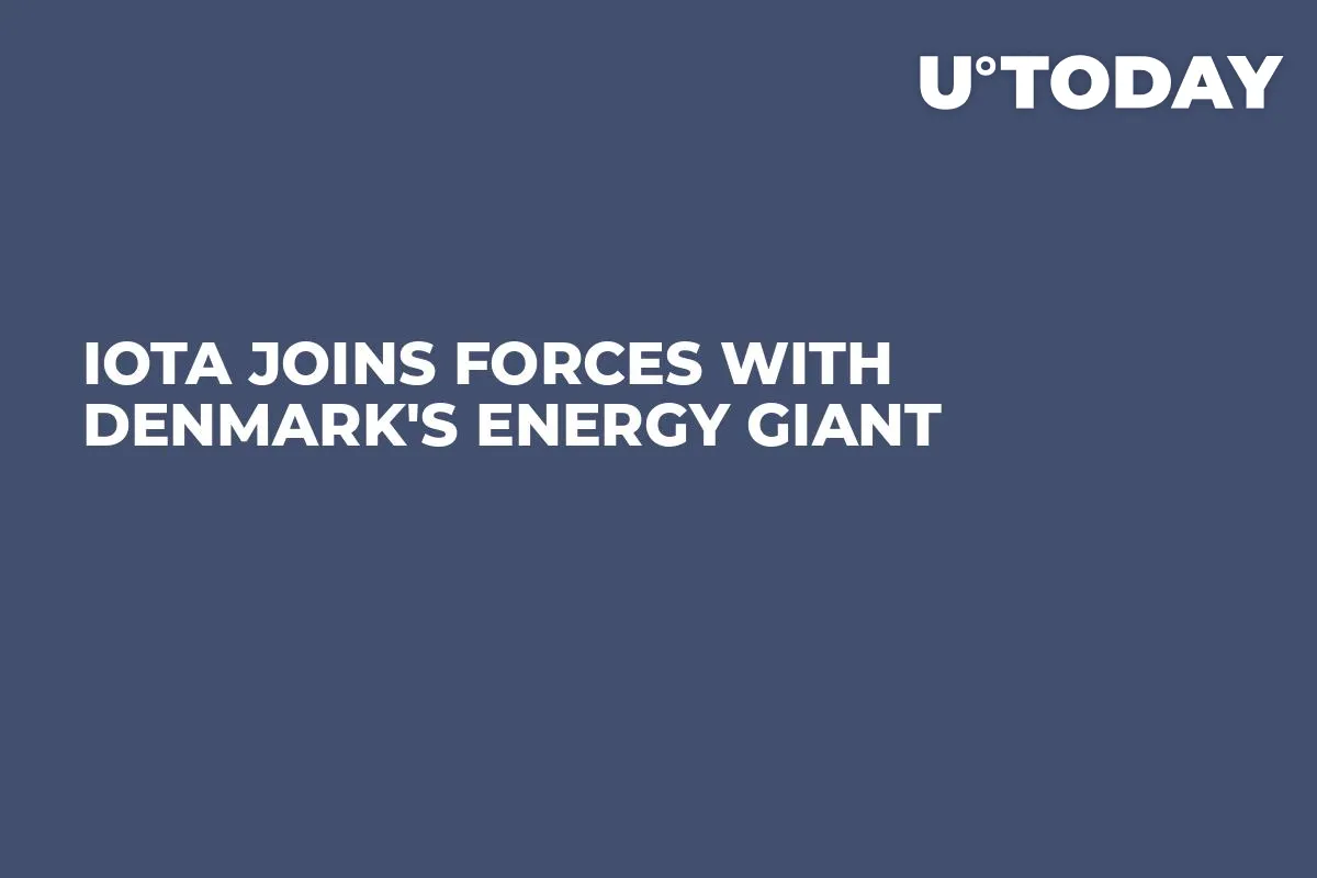 IOTA Joins Forces with Denmark's Energy Giant