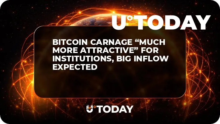 Bitcoin Carnage “Much More Attractive” for Institutions, Big Inflow Expected