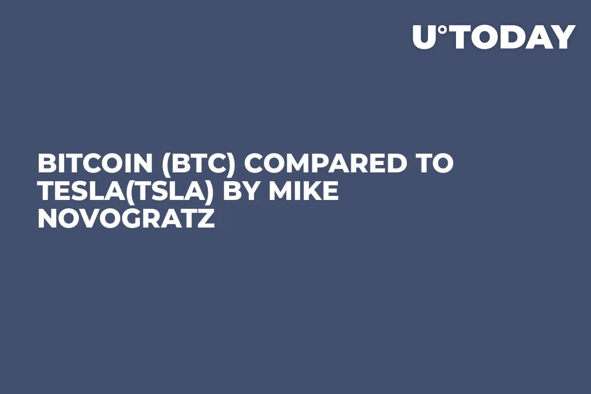 Bitcoin (BTC) Compared to Tesla(TSLA) by Mike Novogratz 