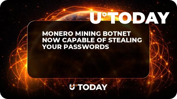 Monero Mining Botnet Now Capable of Stealing Your Passwords