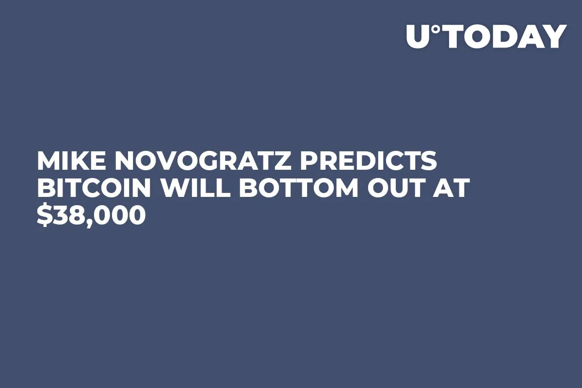 Mike Novogratz Predicts Bitcoin Will Bottom Out at $38,000