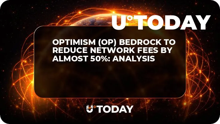 Optimism (OP) Bedrock to Reduce Network Fees by Almost 50%: Analysis