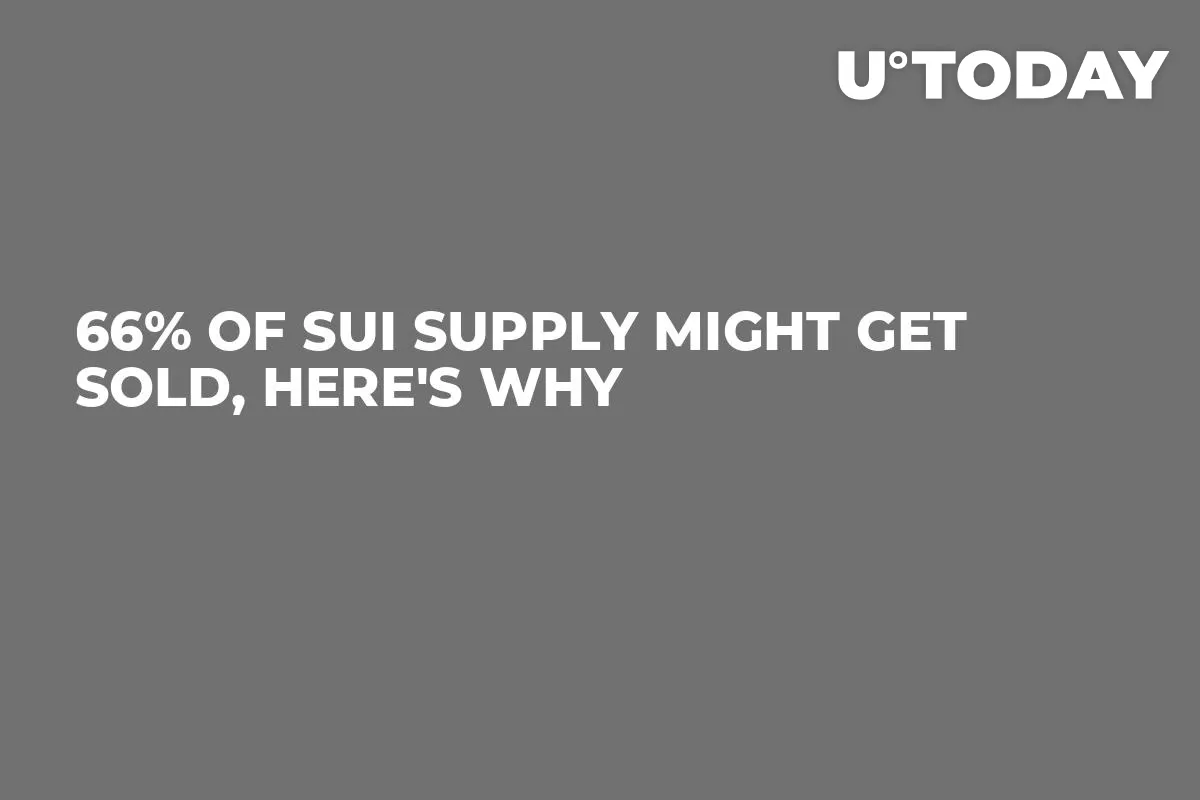 66% of SUI Supply Might Get Sold, Here's Why