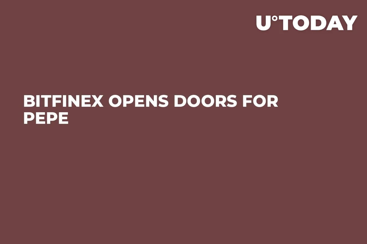 Bitfinex Opens Doors for Pepe