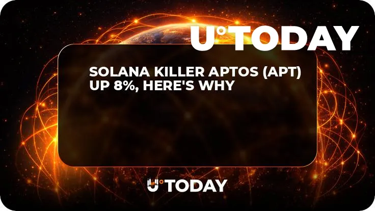 Solana Killer Aptos (APT) up 8%, Here's Why