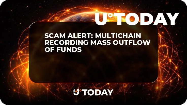 Scam Alert: Multichain Recording Mass Outflow of Funds
