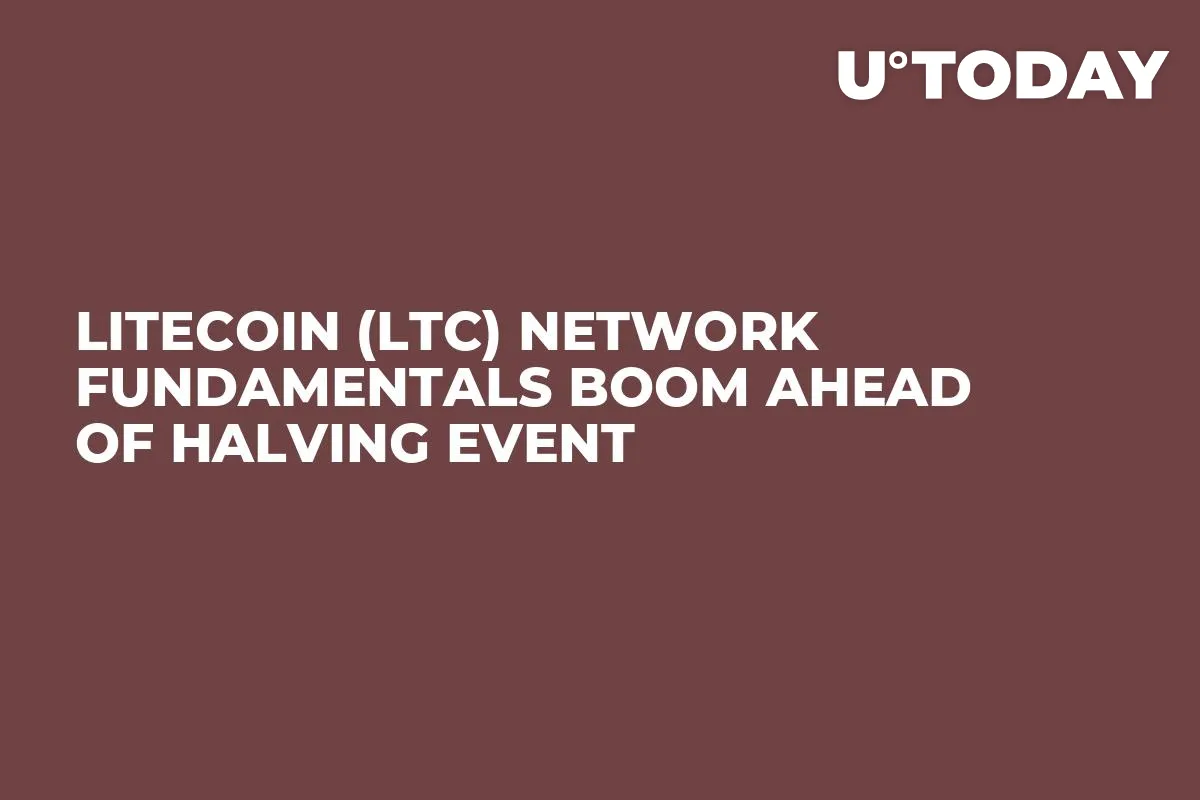 Litecoin (LTC) Network Fundamentals Boom Ahead of Halving Event