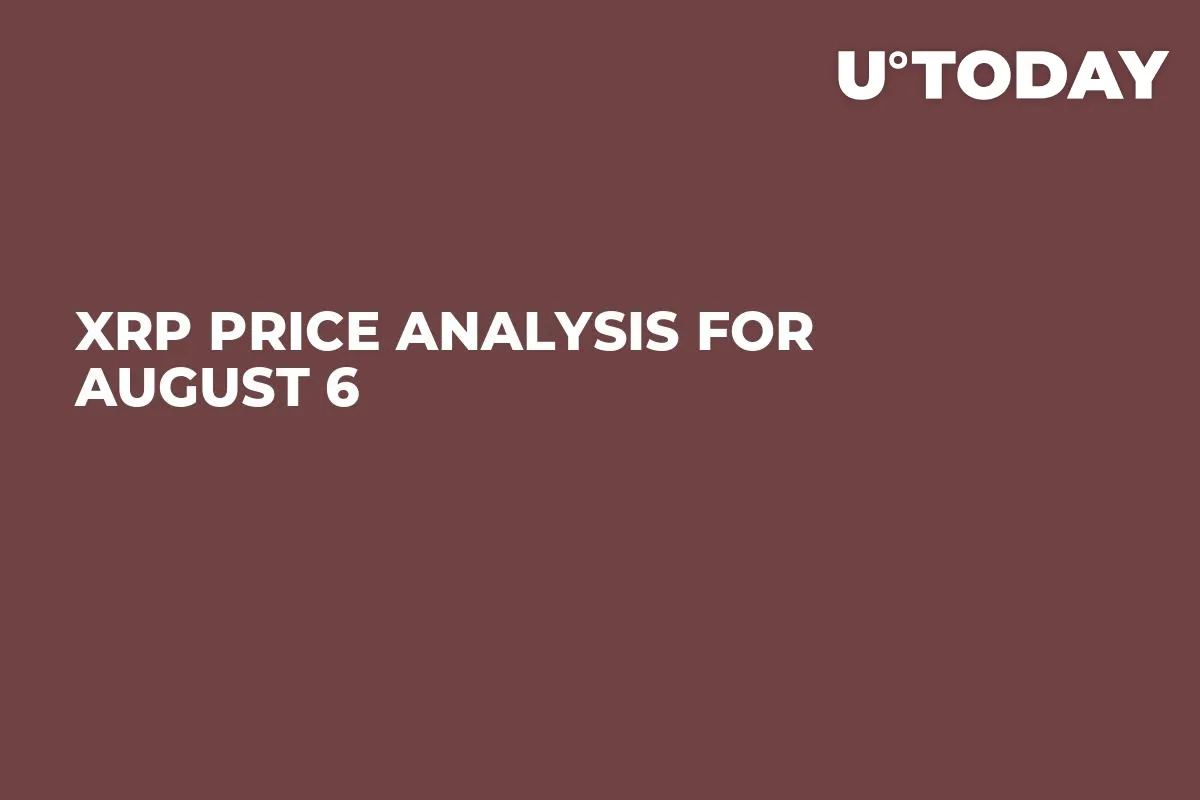 XRP Price Analysis for August 6