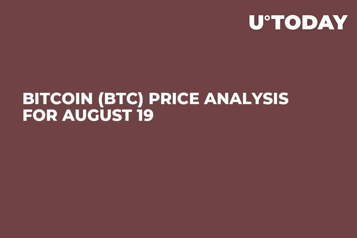 Bitcoin (BTC) Price Analysis for August 19