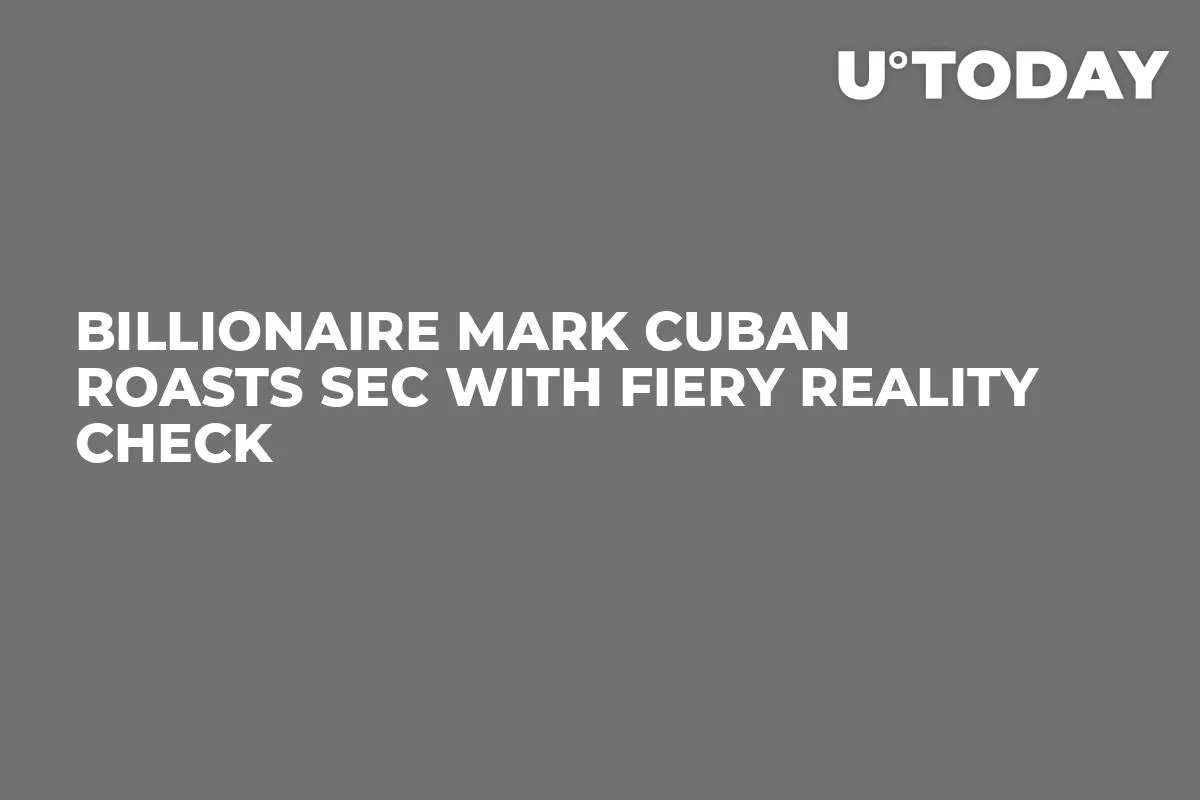Billionaire Mark Cuban Roasts SEC with Fiery Reality Check