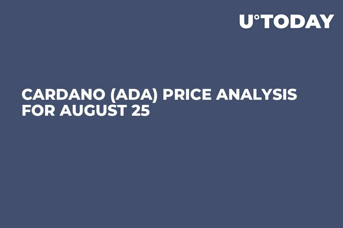 Cardano (ADA) Price Analysis for August 25