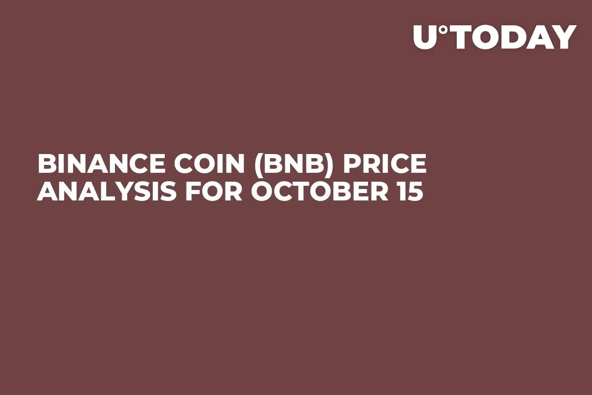 Binance Coin (BNB) Price Analysis for October 15