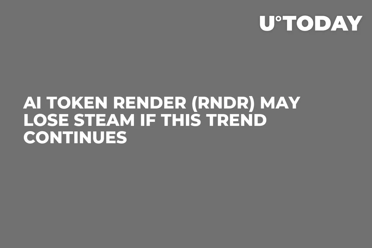 AI Token Render (RNDR) May Lose Steam If This Trend Continues