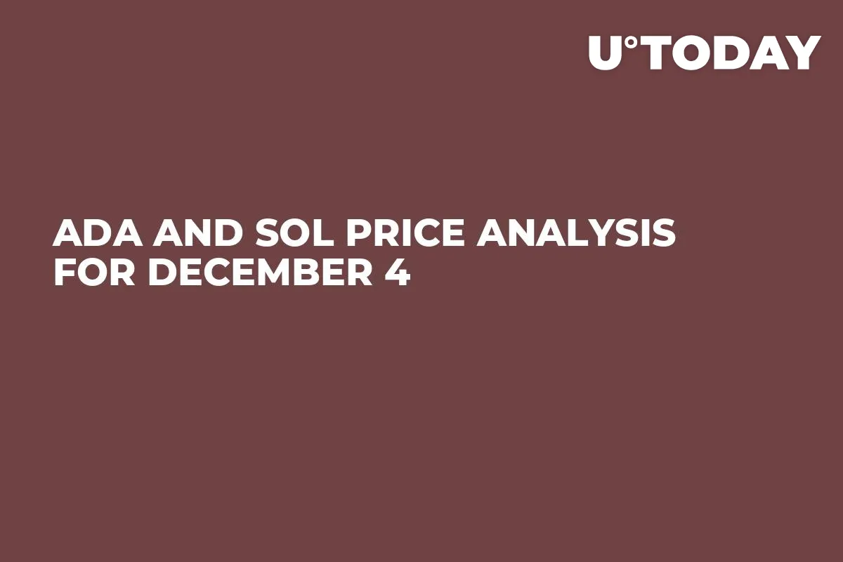 ADA and SOL Price Analysis for December 4