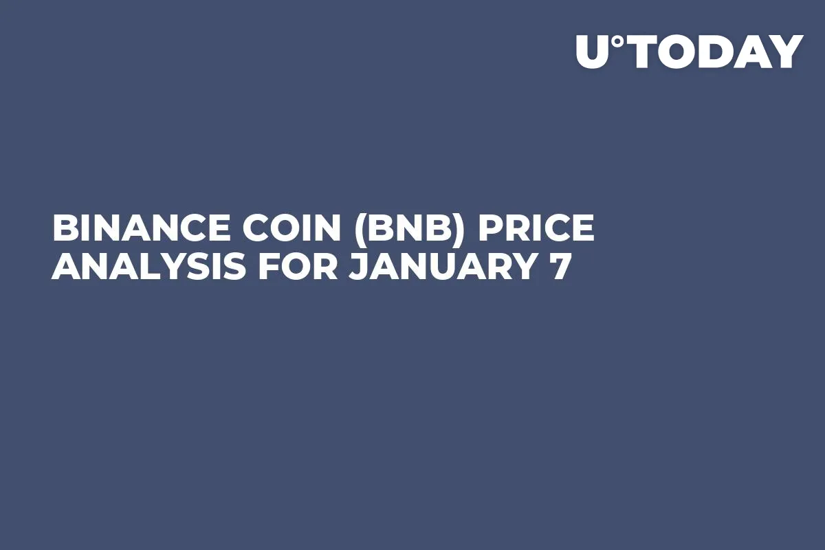 Binance Coin (BNB) Price Analysis for January 7