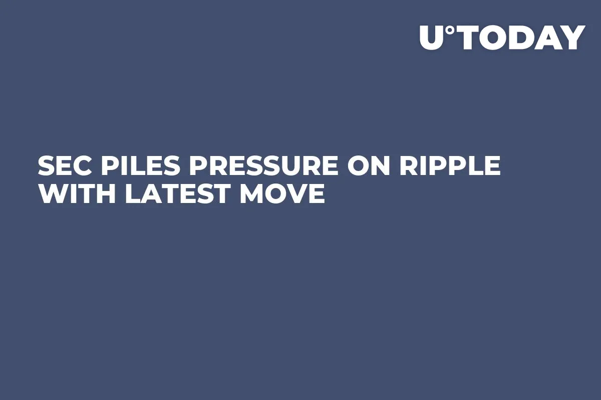 SEC Piles Pressure on Ripple with Latest Move 