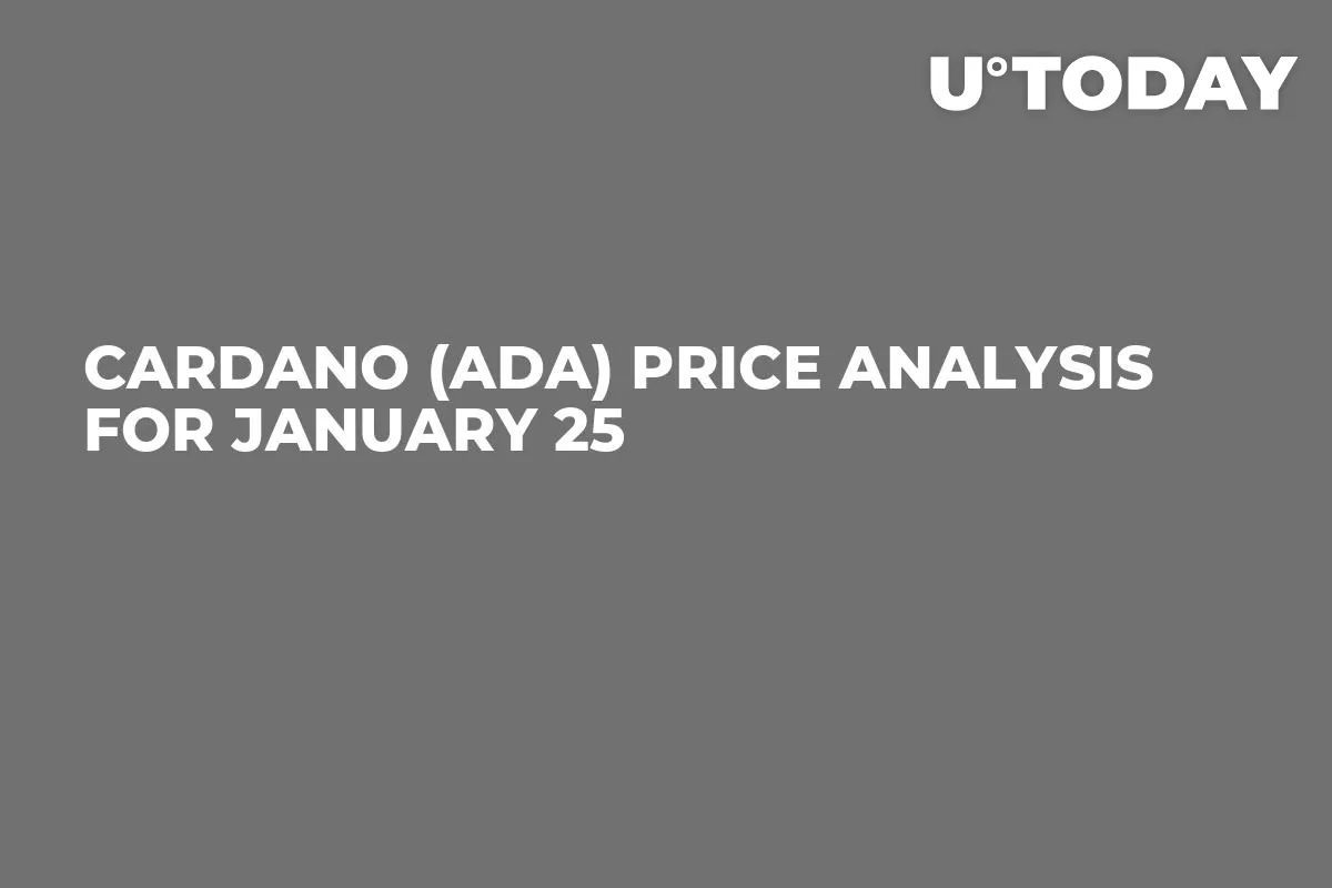 Cardano (ADA) Price Analysis for January 25