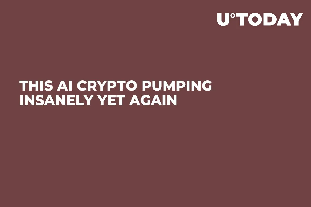 This AI Crypto Pumping Insanely Yet Again